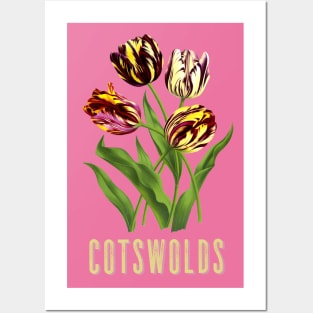 The Cotswolds Heirloom Tulip Gardners Posters and Art